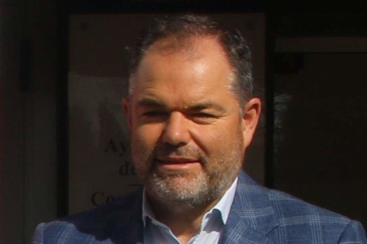 El presidente de la Cámara de Comercio de Oviedo, Carlos Paniceres