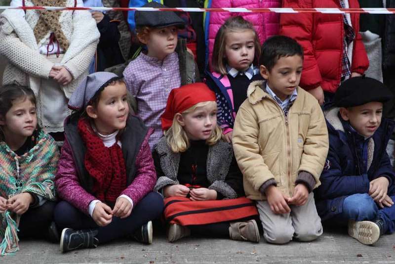 castanas asadas en el colegio reconquista