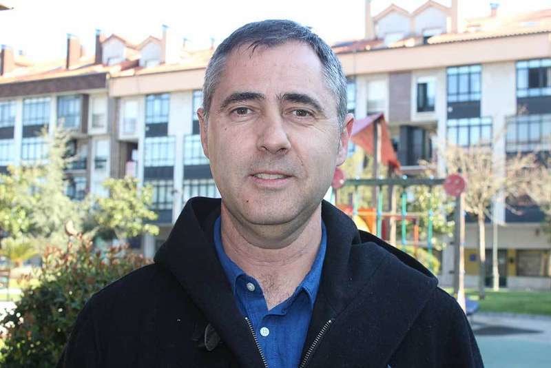 El portavoz de IU en el ayuntamientos de Llanera, Gonzalo Bengoa