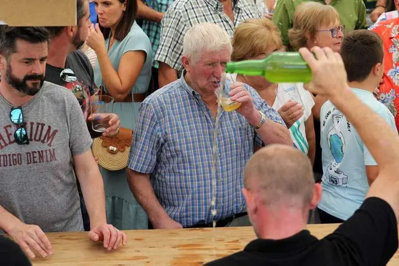 Culin de sidra en Pilo&ntilde;a