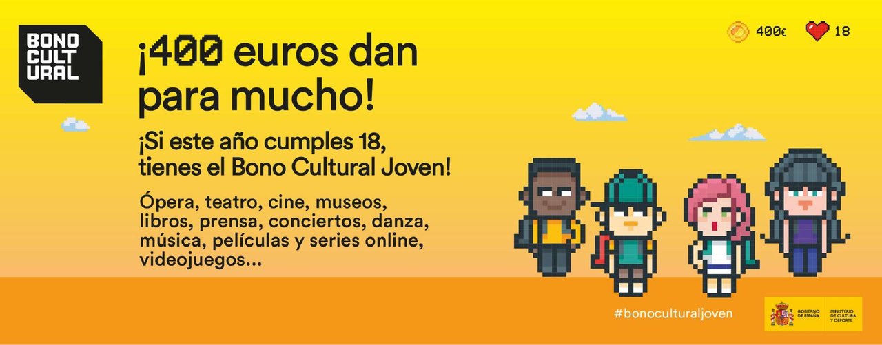 Bono Cultural Joven 400€