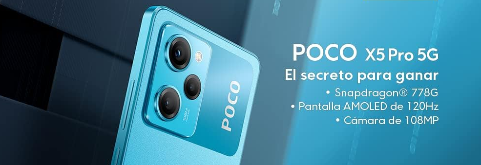 Xiaomi POCO X5 Pro 5G Camara de 108 MP oferta