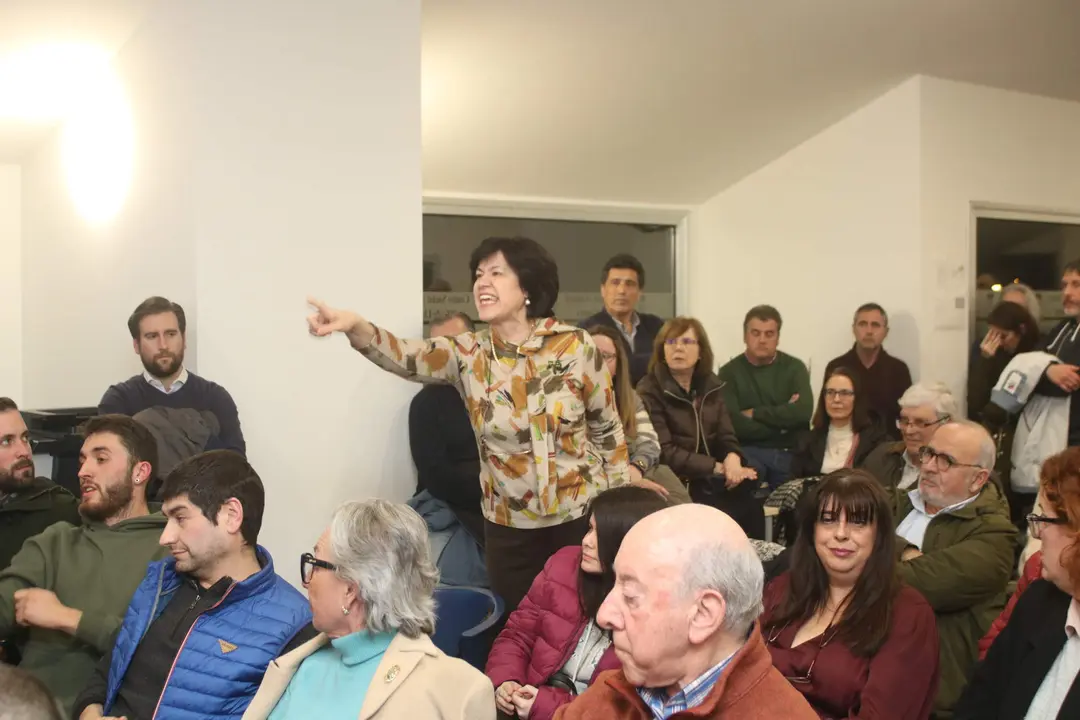 Un momento de la sesi&oacute;n informativa en Soto de Llanera