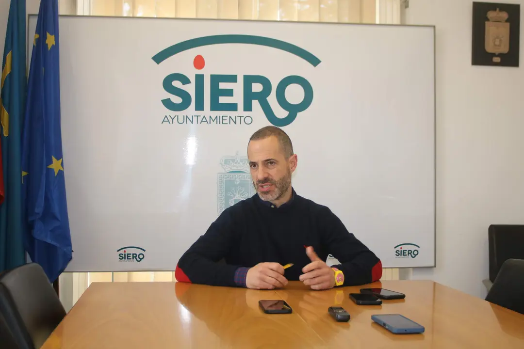 El alcalde de Siero, &Aacute;ngel Garc&iacute;a