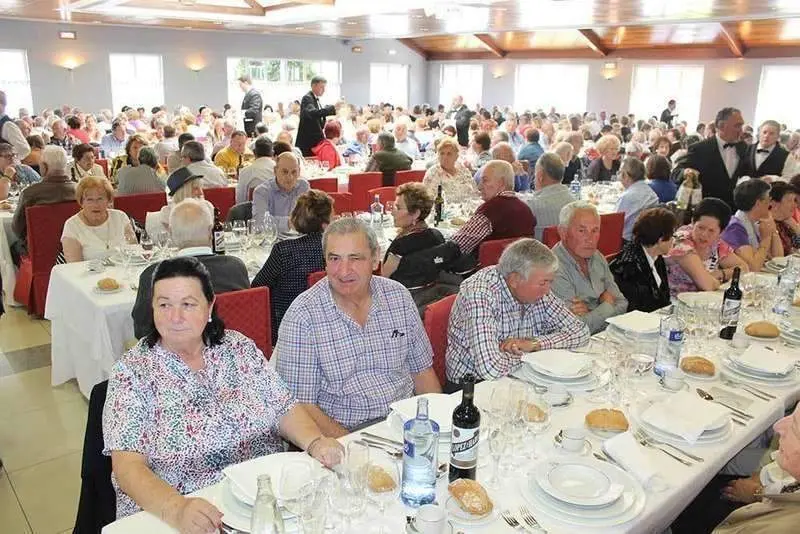 La comida de hermandad de Llanera, en una imagen de archivo