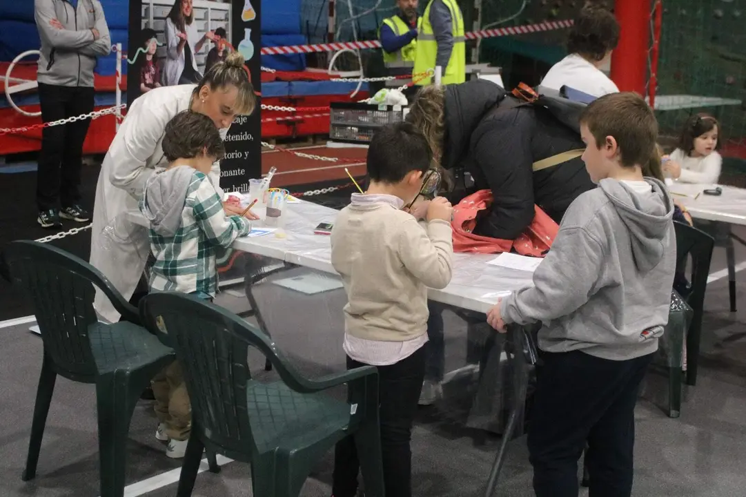 Uno de los talleres preparados en el DUDI de Llanera