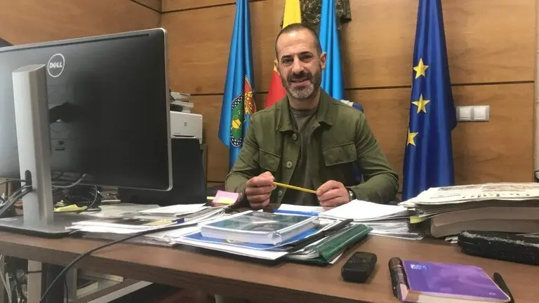 El alcalde de Siero, &Aacute;ngel Garc&iacute;a