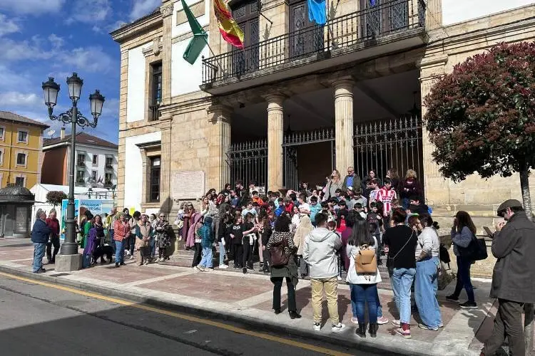 Una de las muchas manifestaciones que se produjeron en Asturias el 8-M