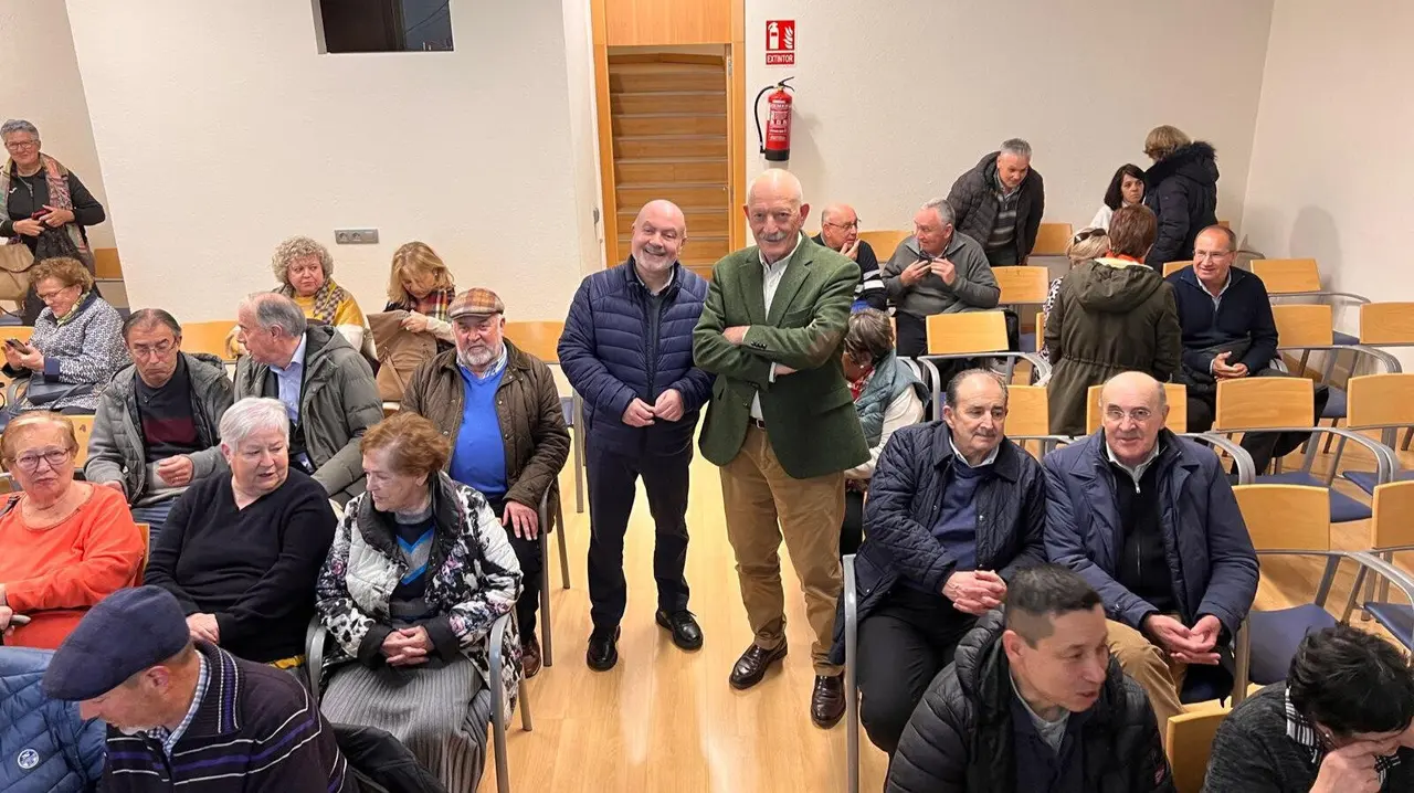 A la izda, Jos&eacute; Julio Velasco junto a Ram&oacute;n Rodr&iacute;guez