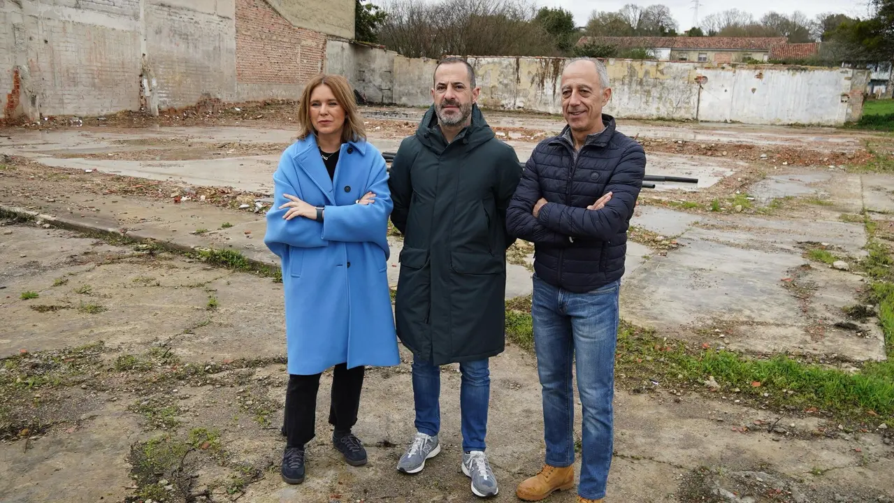 Eva Iglesias, &Aacute;ngel Garc&iacute;a y Jes&uacute;s Abad