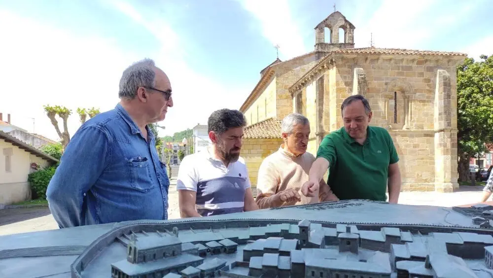 maqueta-bronce-villaviciosa-medieval