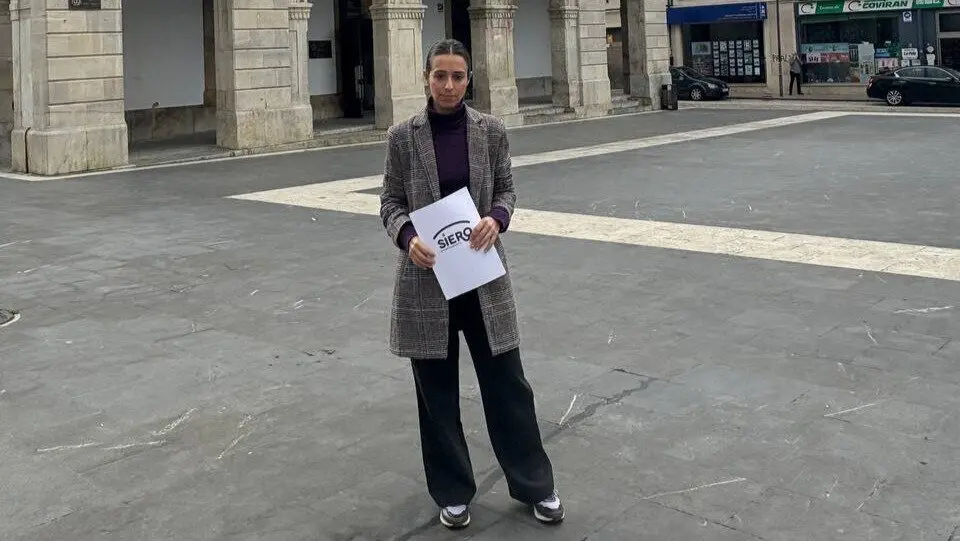Silvia T&aacute;rano, concejala de Podemos en el Ayuntamiento de Siero