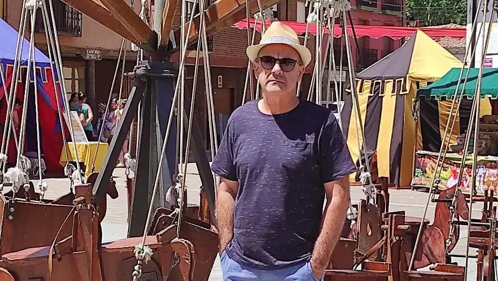 Evaristo D&iacute;az, portavoz de la Plataforma Vecinal de Arenas de Cabrales.