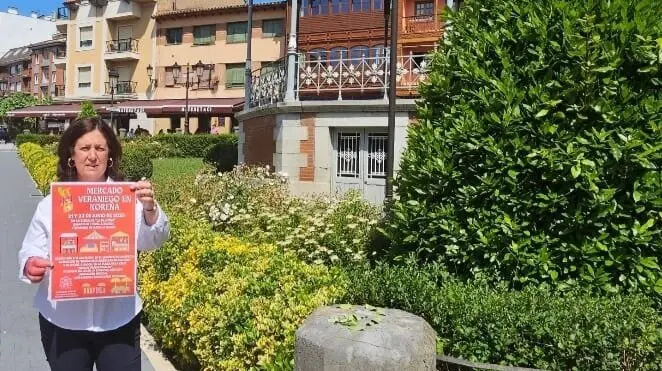 La concejala de festejos del Ayuntamiento de Nore&ntilde;a, Mar&iacute;a Luisa Fonseca