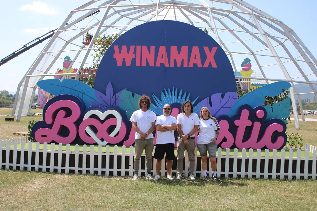 A la izda, Iv&aacute;n P&eacute;rez, Marino Gonz&aacute;lez, Gerardo Sanz y Suca Garc&iacute;a