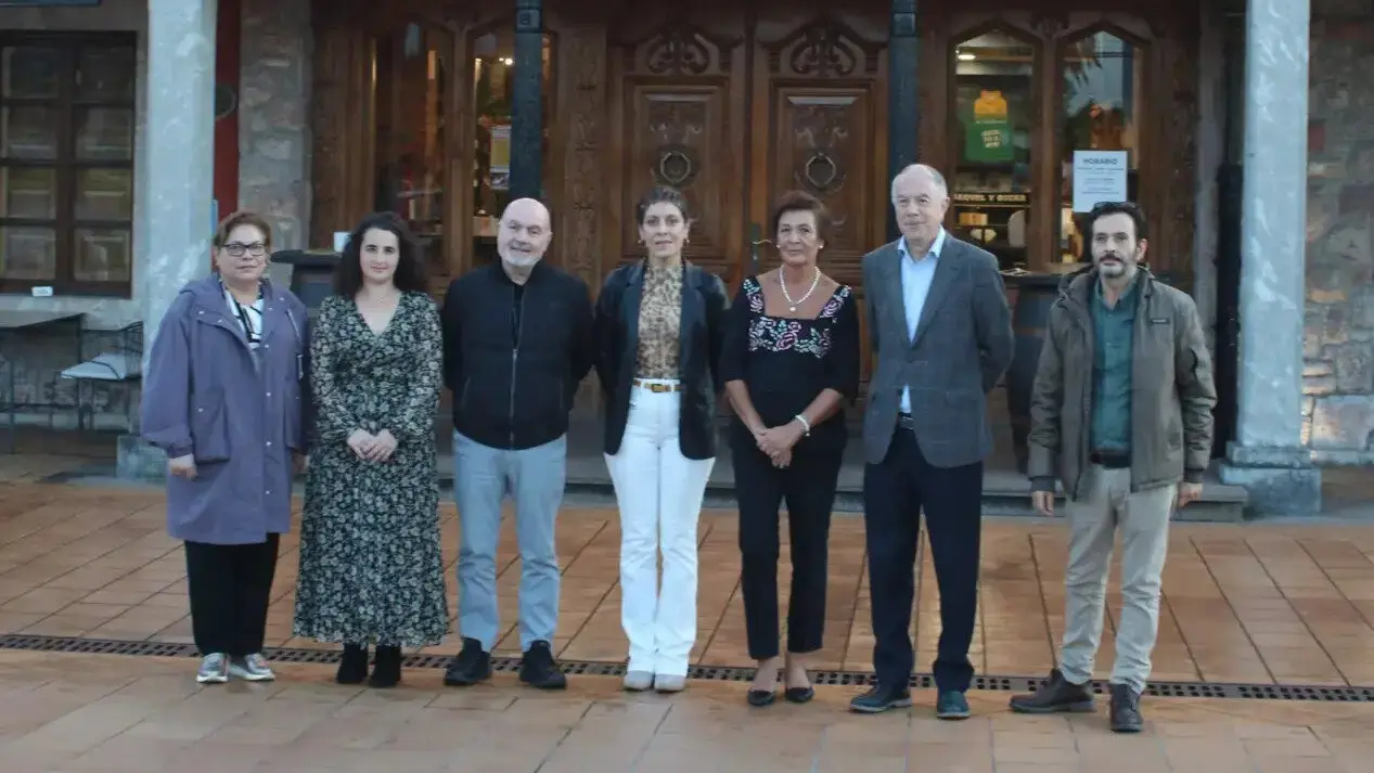 Los miembros del jurado del premio Llanerense del A&ntilde;o en la edici&oacute;n del a&ntilde;o pasado