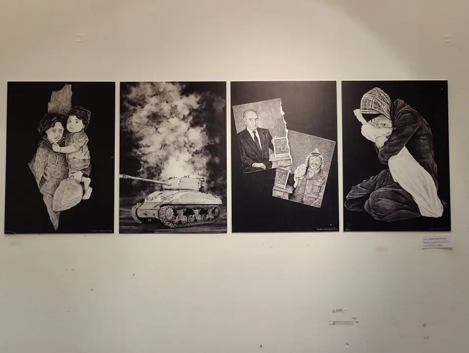 Obra-Ocupaci&oacute;n Palestina-Sandra Santamarina.