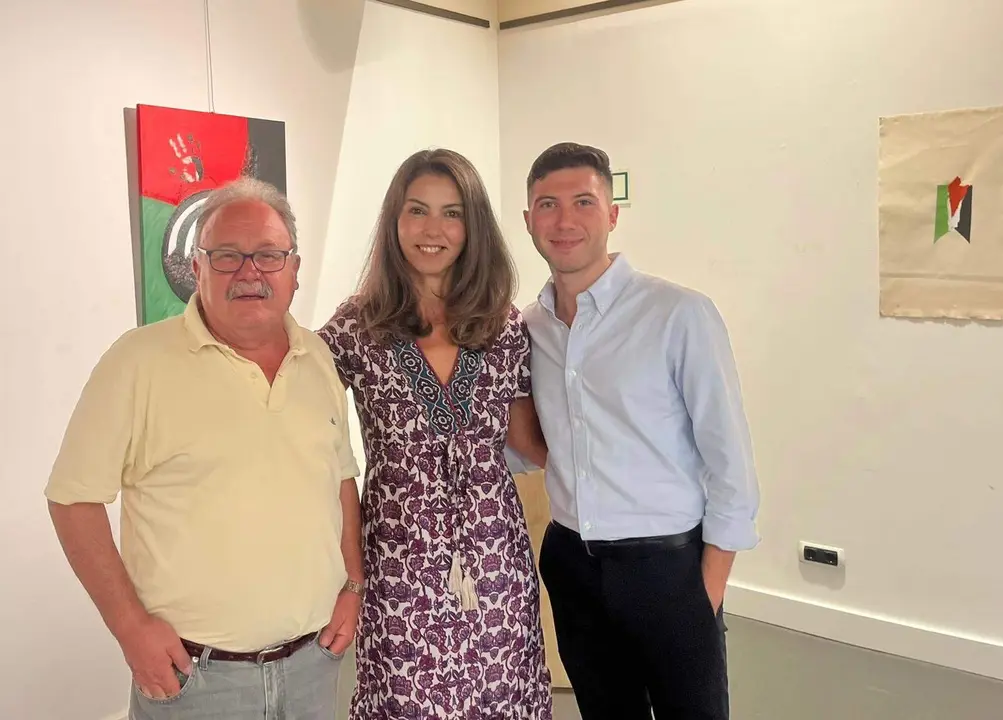 Los concejales de IU en el Ayuntamiento de Nore&ntilde;a