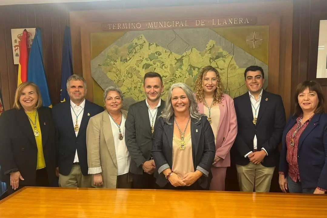 Nuevo equipo de gobierno en el Ayuntamiento de Llanera