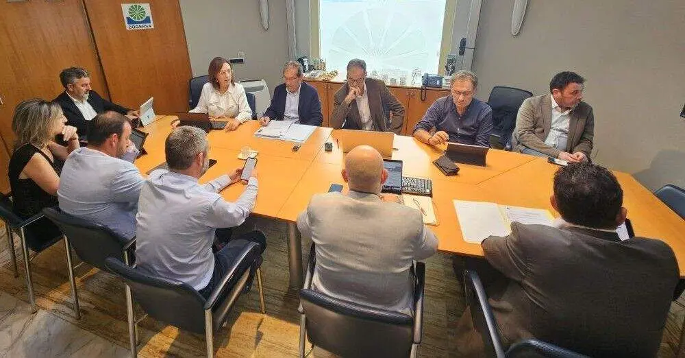 Consejo de Cogersa celebrado ayer.