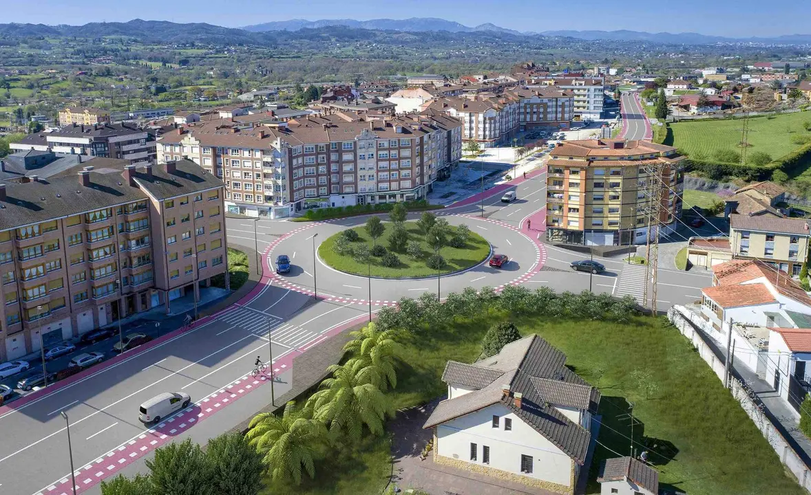 Infograf&iacute;a del estado en el que quedar&aacute; EL Berr&oacute;n tras la obra en ese punto de la carretera nacional