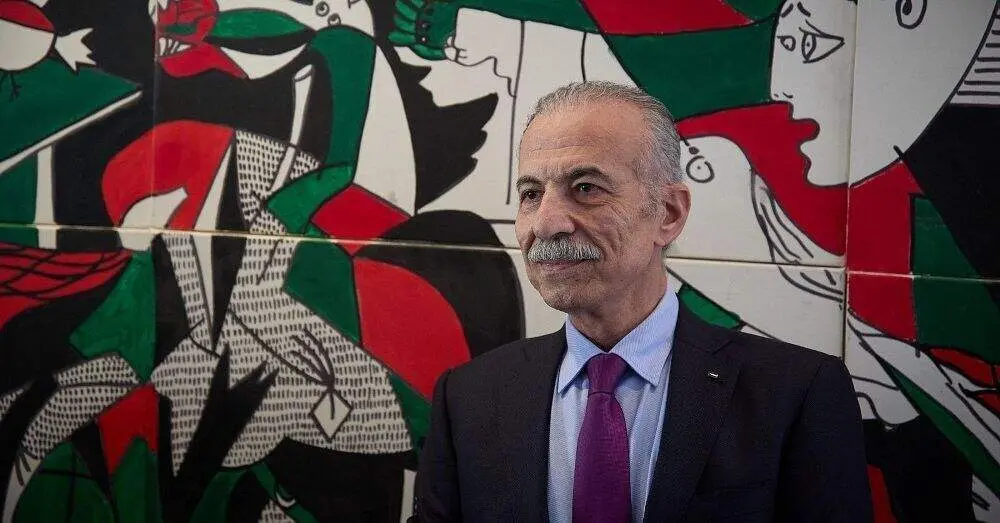 El embajador de Palestina en Espa&ntilde;a, Husni Abdel Wahed.