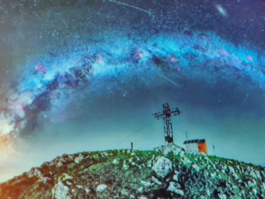 Bajo el arco invernal, de Anselmo Montoto.