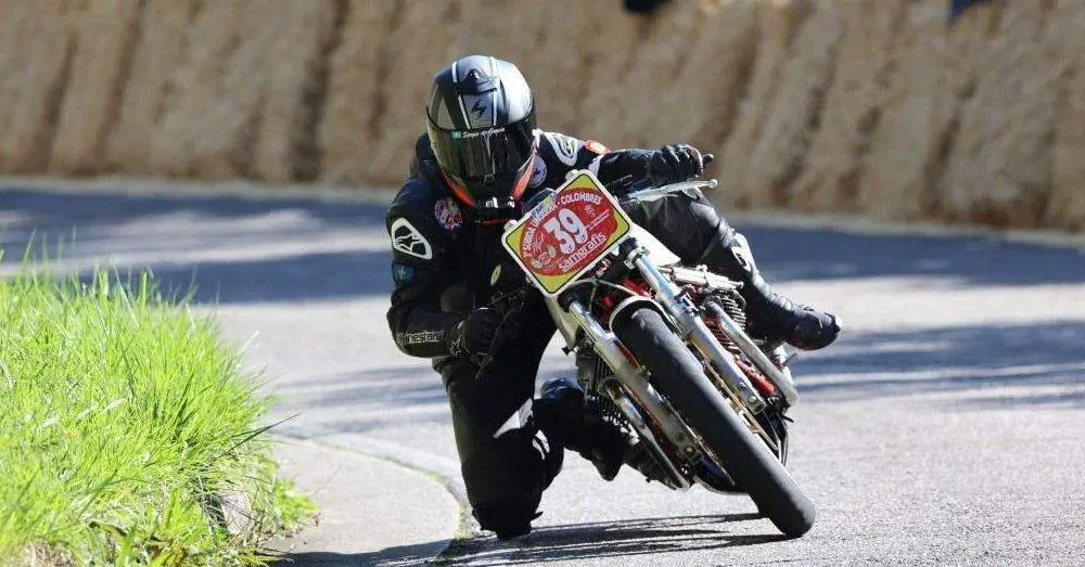 Sergio de Gracia en un momento de la Subida Unquera-Colombres 2025.