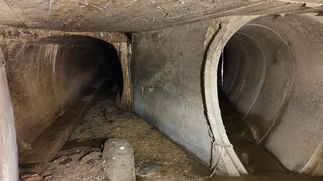 Las obras se est&aacute;n realizando 5 metros bajo tierra