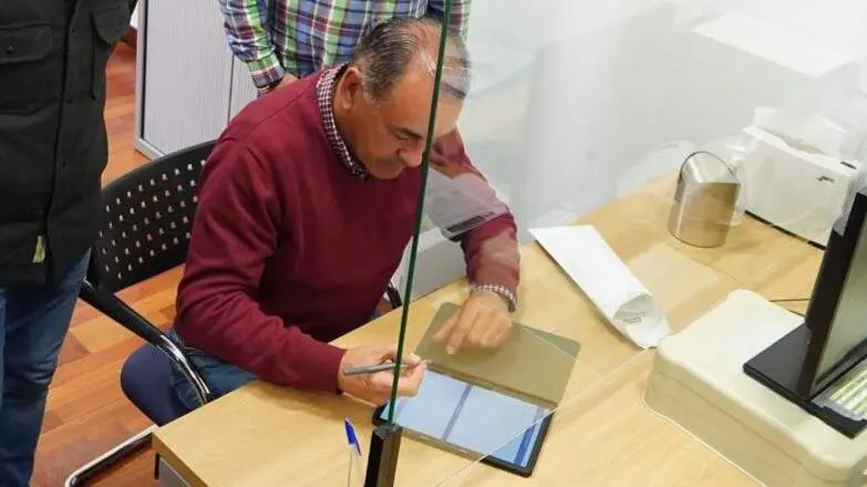 Siero ya dispone de firma biom&eacute;trica en los tr&aacute;mites presenciales del Ayuntamiento