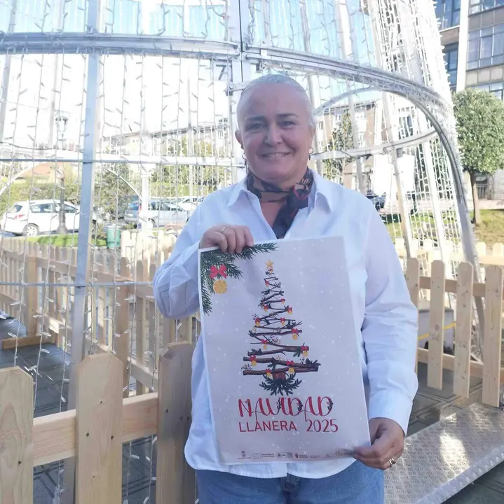 La alcaldesa de Llanera, Eva Mar&iacute;a P&eacute;rez