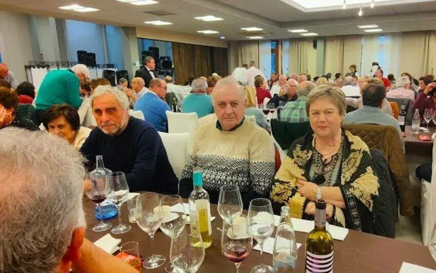 Comida de navidad 2025 Hogar del Pensionista Maliayo de Villaviciosa.