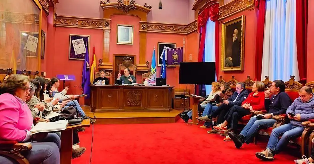 Momento del pleno extraordinario celebrado el pasado 30 de diciembre.