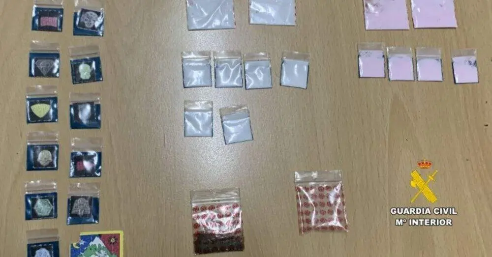 Droga incautada en Llanera.