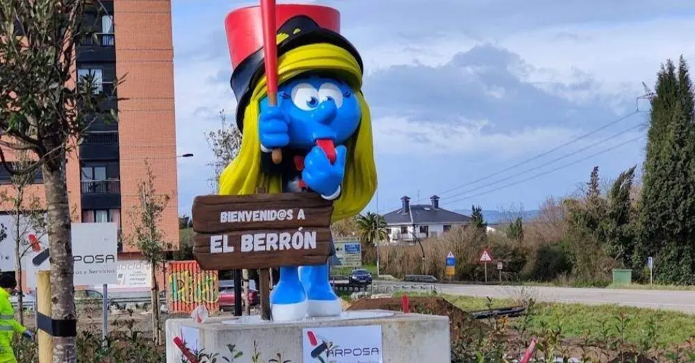 Desde hoy, Pitufina Ferroviaria da la bienvenida al Berr&oacute;n.
