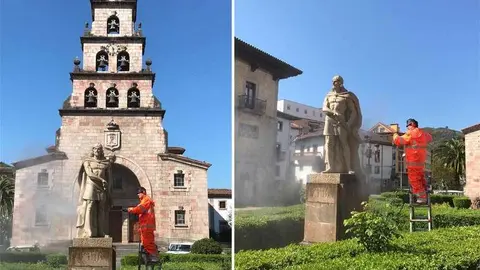 estatua-don-pelayo-cangas-onis