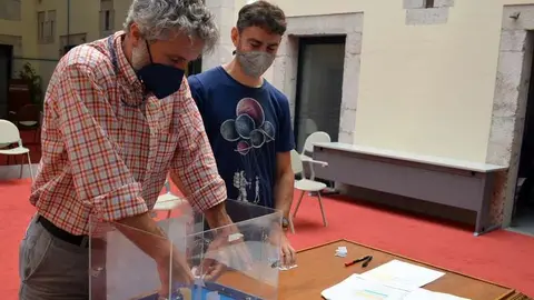 Una imagen del sorteo pasado