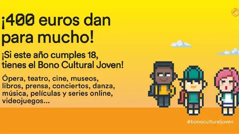 Bono Cultural Joven 400&euro;