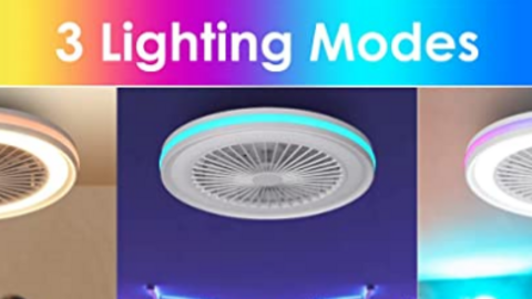 Ventilador de Techo con luz