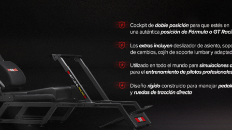 Next Level Racing F Cockpit: La Mejor Experiencia de Simulaci&oacute;n de Carreras
