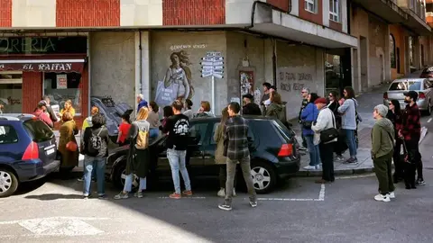 Miembros del colectivo PolArte