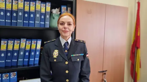 C&aacute;ndida Vicente Templado, jefa de la Polic&iacute;a Cient&iacute;fica de la Polic&iacute;a Nacional de Asturias.