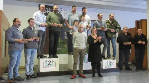 Entrega de trofeos de la Categor&iacute;a B. Foto Kiko Drudis