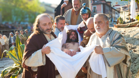 Via Crucis de Infiesto 2023.
In&eacute;s Corral