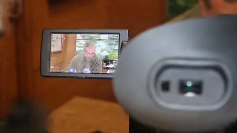 Alberto Pajares en un momento de su intervenci&oacute;n