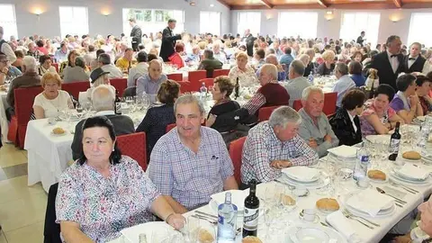La comida de hermandad de Llanera, en una imagen de archivo