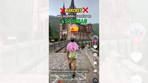 Captura del v&iacute;deo de Gemelos Viajeros.
@gemelosviajeros