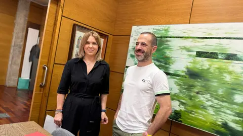 Eva Iglesias y &Aacute;ngel Garc&iacute;a