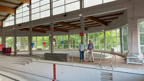 De izda a dcha,  el director del PDM, Virginio Ram&iacute;rez y el concejal, Jes&uacute;s Abad