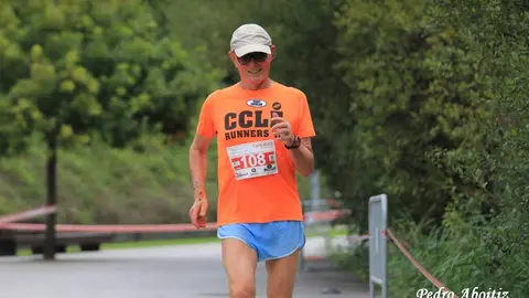 Millariega en pleno esfuerzo durante las 24 horas de Santander